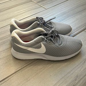 Nike Grey Tennis Shoes Worn Once